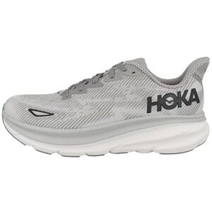 Hoka One One Men's Clifton 9 Sz US 12D UK 11.5 EU 46 2/3 Running Shoes Gray
